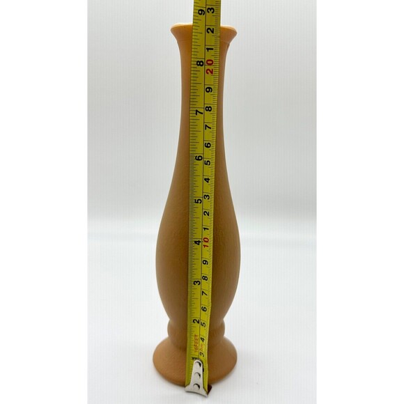 Tan Beige Matte Milk Glass Bud Vase - Picture 7 of 8